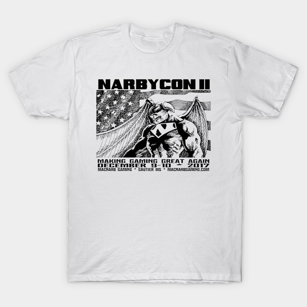 NarbyCon2 Light shirts T-Shirt by gregspanier